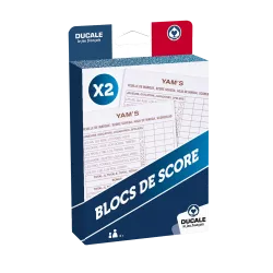 YAM'S - BLOCS DE SCORE x2