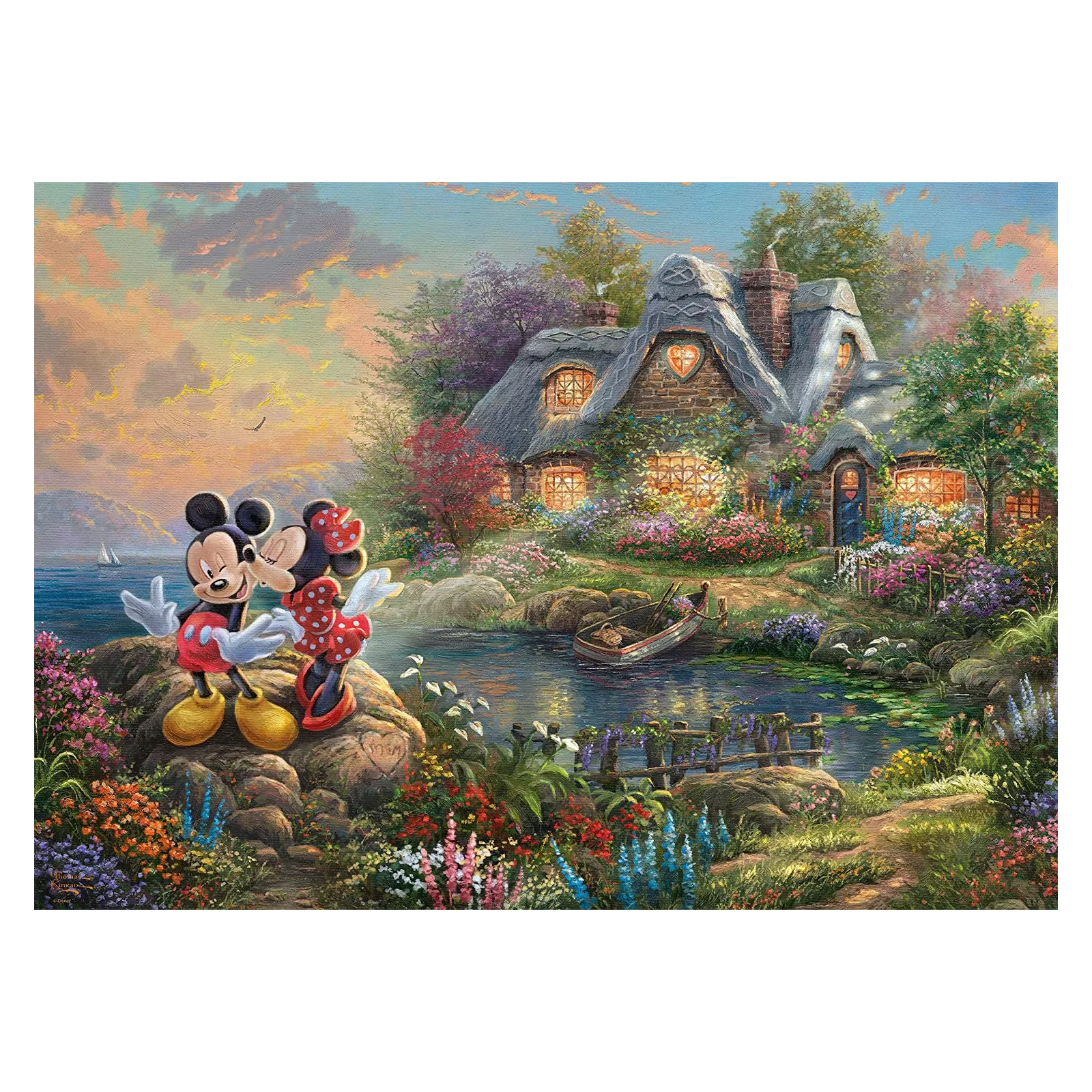 Puzzle Disney 1000 Pcs - Mickey & Minnie Sweethearts [59639]
