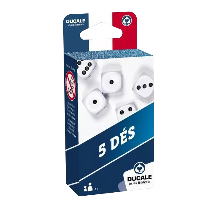 Ducale - Yams 5 Dés 18Mm - Eco Format