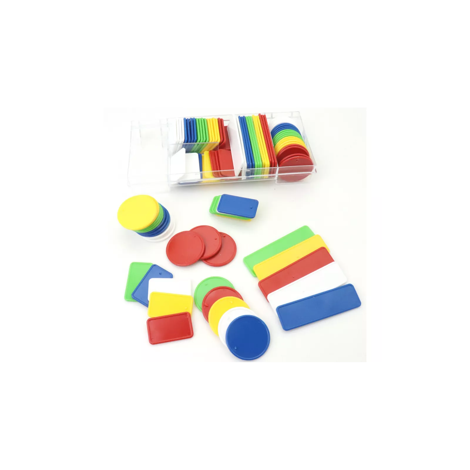 Sachet de 100 jetons banque de couleur Sachet de 100 jetons banque de couleur
