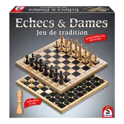 ÉCHECS & DAMES - JEU DE...