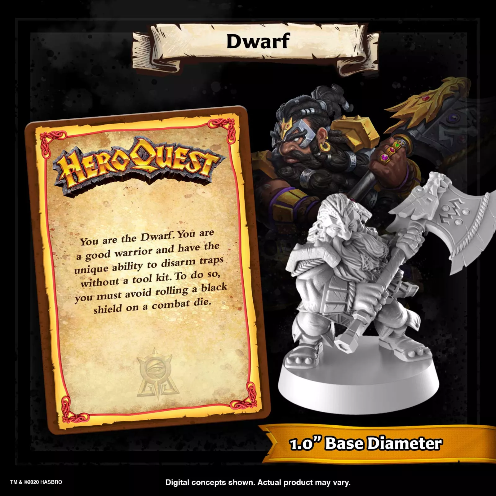 Hero Quest – Jeu De Société Vintage – Complet Avec Sa Notice – Occasion