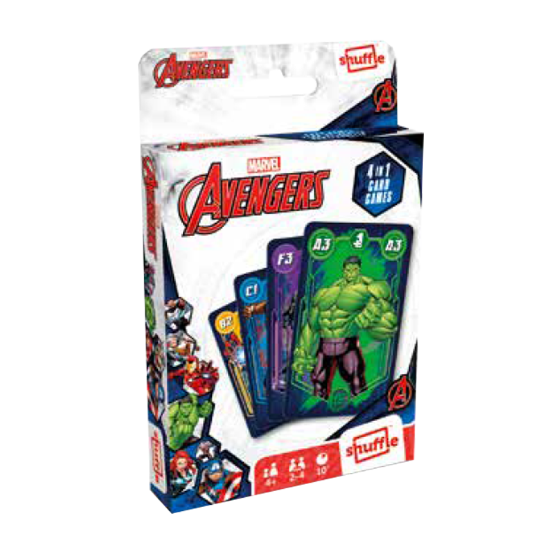 JEU DE 7 FAMILLES - MARVEL AVENGERS