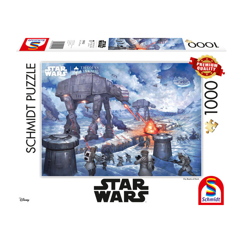 PUZZLE STAR WARS - LA BATAILLE DE HOTH