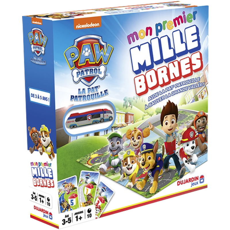 Promo Mille bornes mariokart, mon premier mille bornes pat'patrouille chez  E.Leclerc