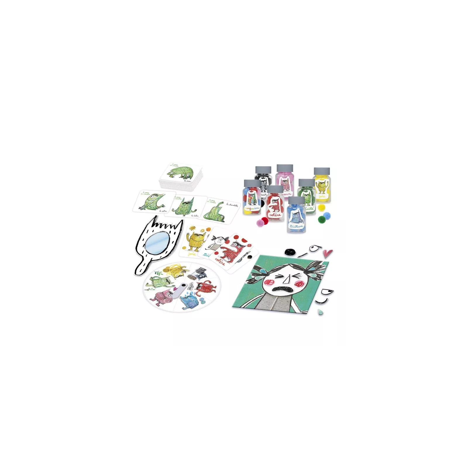 EmoKids - Jeu des Émotions pour Enfants (4-10 ans) | 55 Cartes Illustrées 8 Mini-Jeux | Aide à Comprendre et Gérer les Émotions | Inspiré Montessori & CNV | Maison, École EmoKids - Jeu des Émotions pour Enfants (4-10 ans) | 55 Cartes Illustrées 8 Mini-Jeux | Aide à Comprendre et Gérer les Émotions | Inspiré Montessori & CNV | Maison, École
