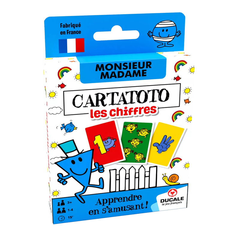 Jeu Cartatoto les chiffres