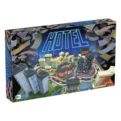 Hotel – Jeu de société - Stratégie entre Amis ou en Famille - Dès 8 ans - 2  à 4 joueurs - Lansay