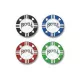 Bicycle - Set De 100 Jetons De Poker Tournament Clay Filled