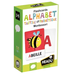 Flashcards Alphabet Tactile et Phonétique Montessori - Jeux éducatifs -  Baraka Jeux