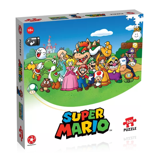 Puzzle 500 Pcs - Super Mario And Friends (Éd. 2023)