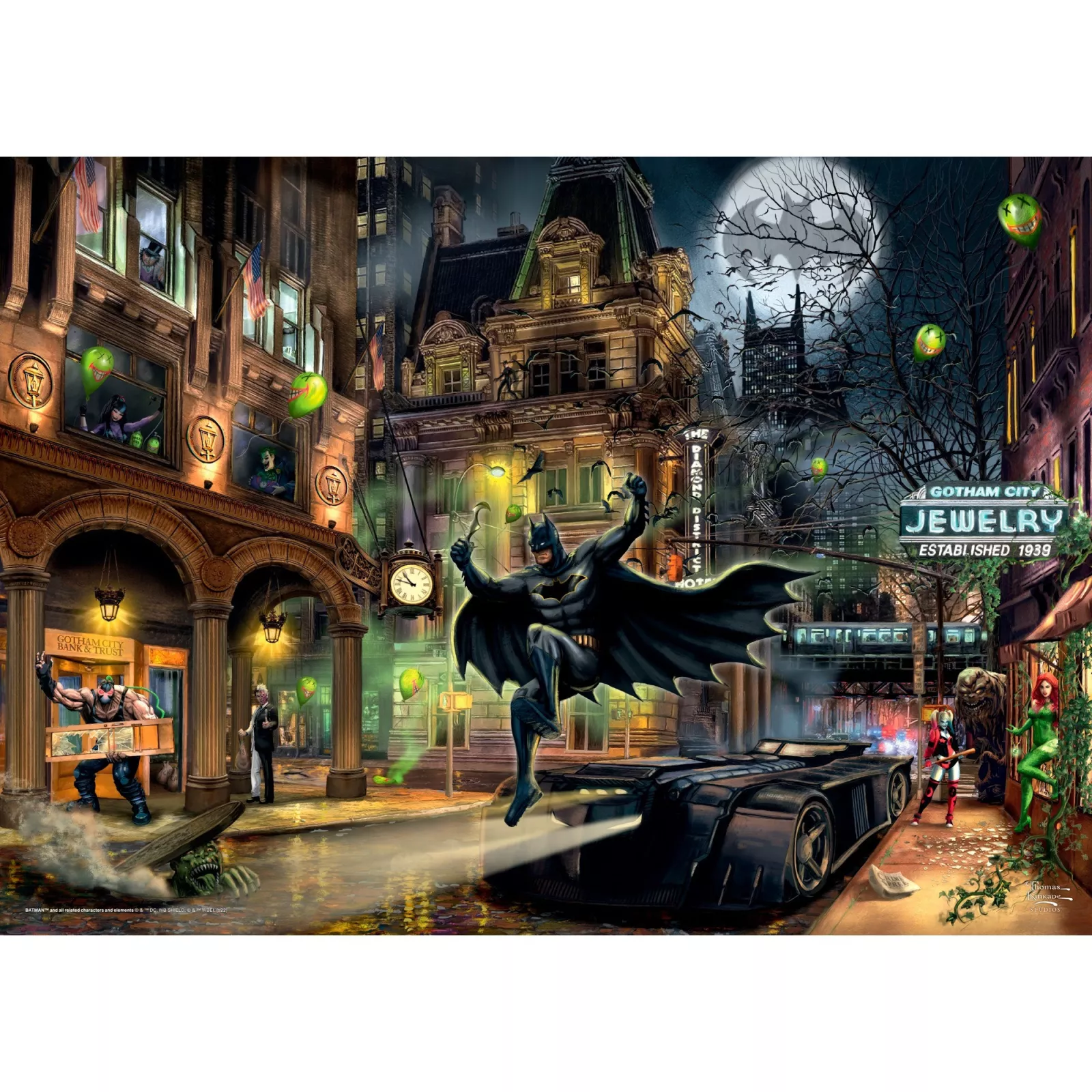 Puzzle Dc Comics - Batman : Gotham City