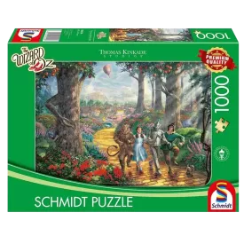 Puzzle Le Magicien D'oz - Suivez La Route De Briques Jaunes