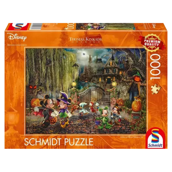 Puzzle Disney 1000Pcs - Mickey & Minnie - Plaisir D'halloween [58033]