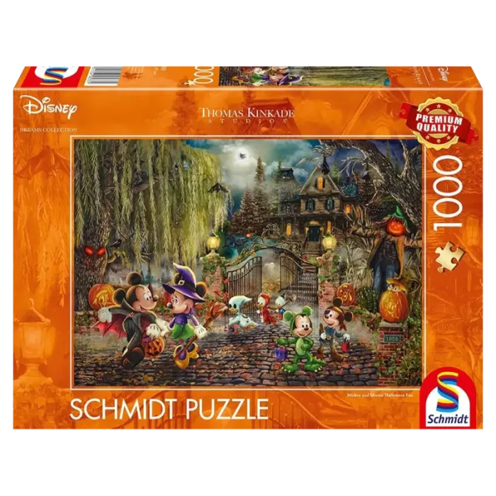 Puzzle Disney 1000Pcs - Mickey & Minnie - Plaisir D'halloween [58033]