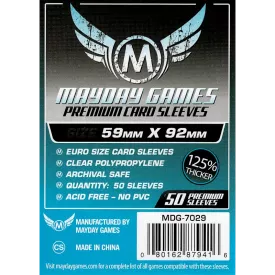 (Lot De 10X) Sleeves Mayday - 59X92Mm Euro Premium
