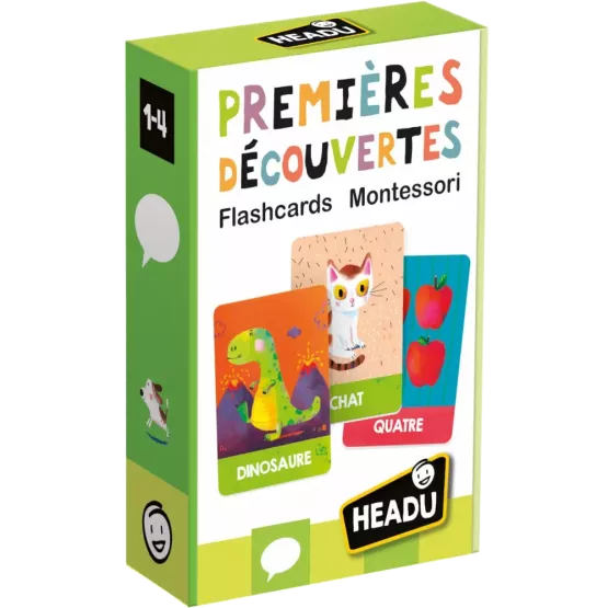 Flashcards Montessori Premières Découvertes