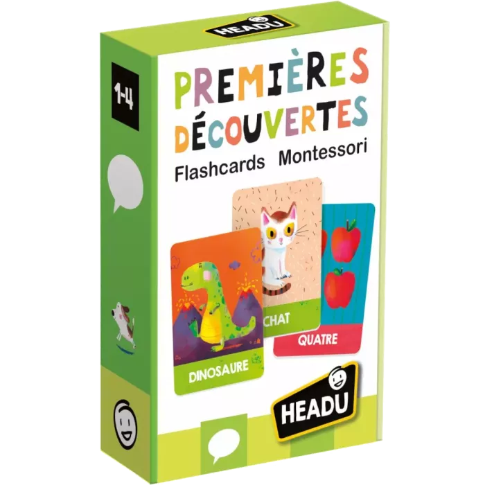Flashcards Montessori Premières Découvertes