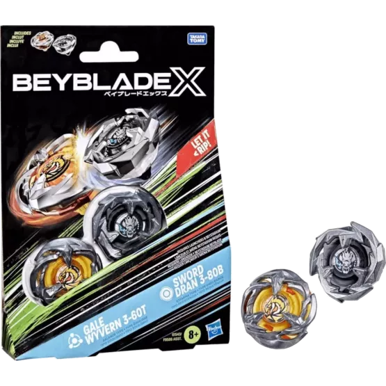 Beyblade X - Dual Starter Pack - Gale Wyvern Vs Sword Dran