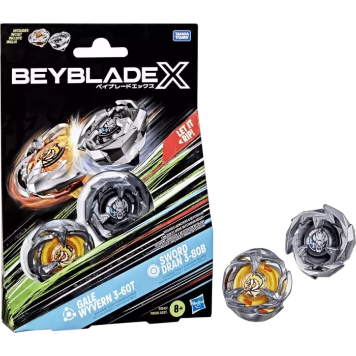 Beyblade X - Dual Starter Pack - Gale Wyvern Vs Sword Dran