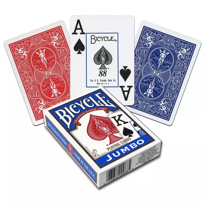 Bicycle Rider Back - Jumbo European Version (Display De 12)