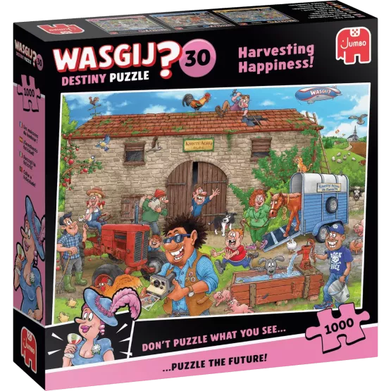 Wasgij Destiny 30 - 1000 Pcs - Les Moissons Du Bonheur