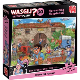 Wasgij Destiny 30 - 1000 Pcs - Les Moissons Du Bonheur