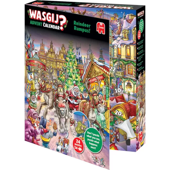 Wasgij Calendrier De L'avent - Les Rênes Sont Lâchées !