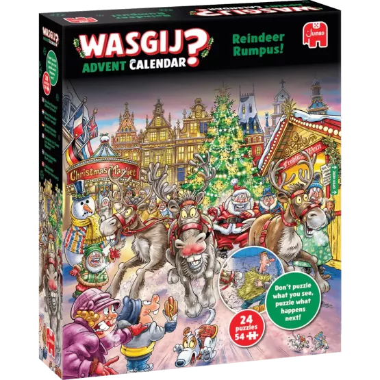 Wasgij Calendrier De L'avent - Les Rênes Sont Lâchées !