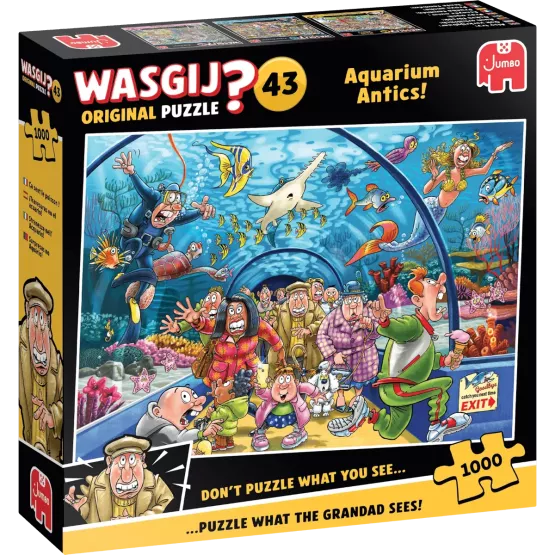 Wasgij Original 43 - 1000 Pcs - Ça Sent Le Poisson