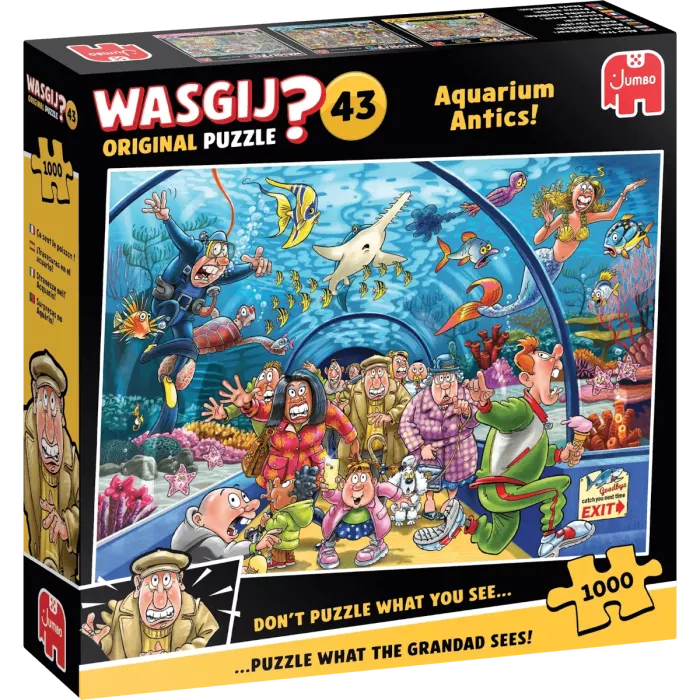 Wasgij Original 43 - 1000 Pcs - Ça Sent Le Poisson