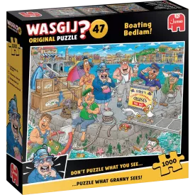 Wasgij Original 47 - 1000 Pcs - Le Radeau À La Dérive