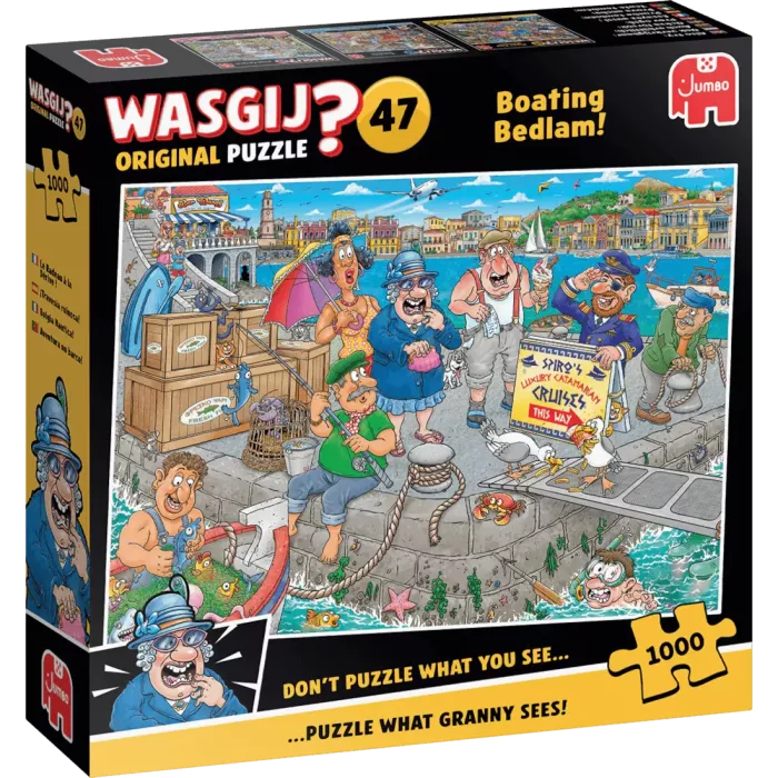 Wasgij Original 47 - 1000 Pcs - Le Radeau À La Dérive