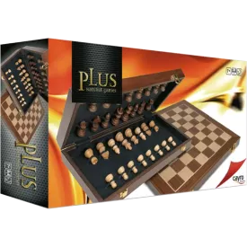 Échecs Luxe En Bois Marqueterie 41X41 Cm