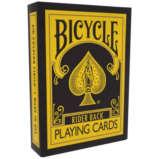 Bicycle - Reverse Jaune Et Noir (À L'unité)