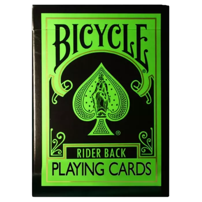 Bicycle - Reverse Vert Et Noir (À L'unité)