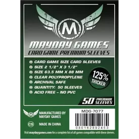 (Lot De 10) Sleeves Mayday - 63,5X88Mm Card Game Premium