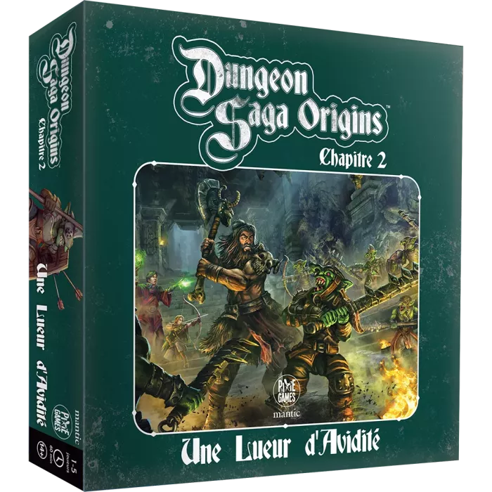 Dungeon Saga Origins - Ext. Une Lueur D'avidité