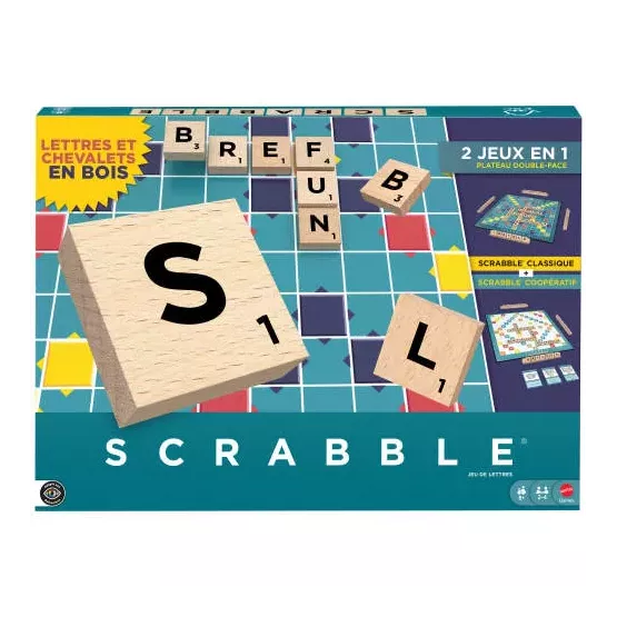 Scrabble En Bois
