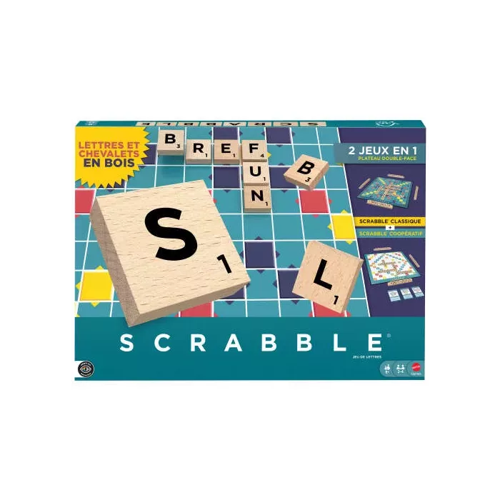Scrabble En Bois
