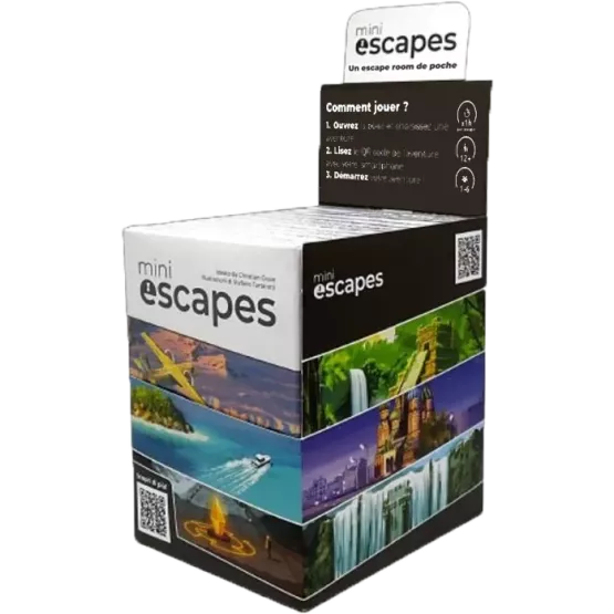 Présentoir De 10 Mini Escape - Saison 1