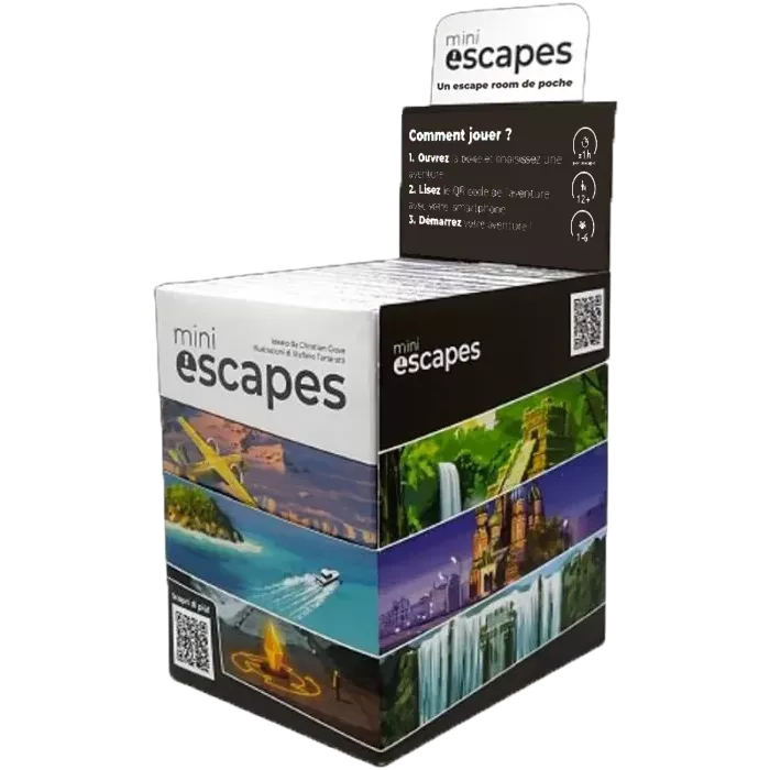 Présentoir De 10 Mini Escape - Saison 1