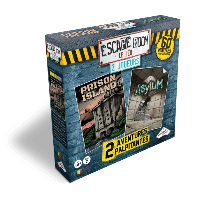 Escape Games Coffret N°1 - 2 Joueurs - Coffret De 2 Jeux