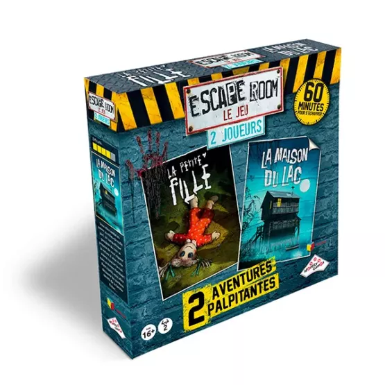Escape Games Coffret N°2 -  2 Joueurs  - Coffret De 2 Jeux Horreur