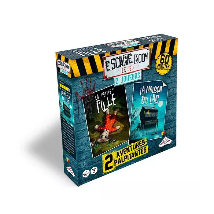 Escape Games Coffret N°2 -  2 Joueurs  - Coffret De 2 Jeux Horreur