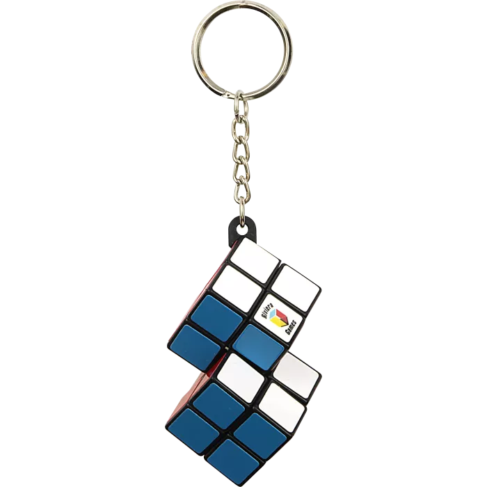 Porte Clés Cube Double - Attache Simple