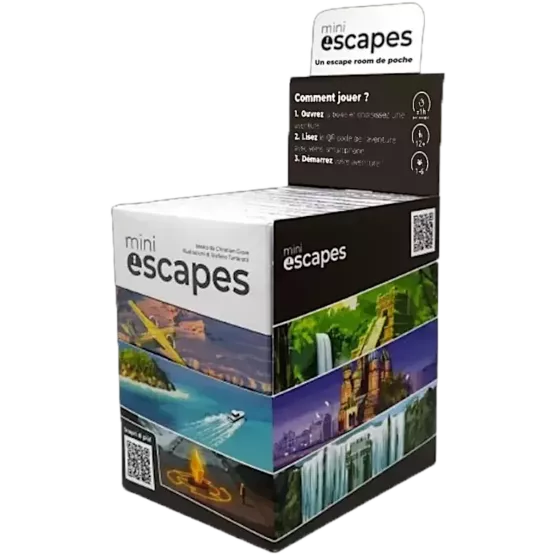 Présentoir De 10 Mini Escape - Saison 1