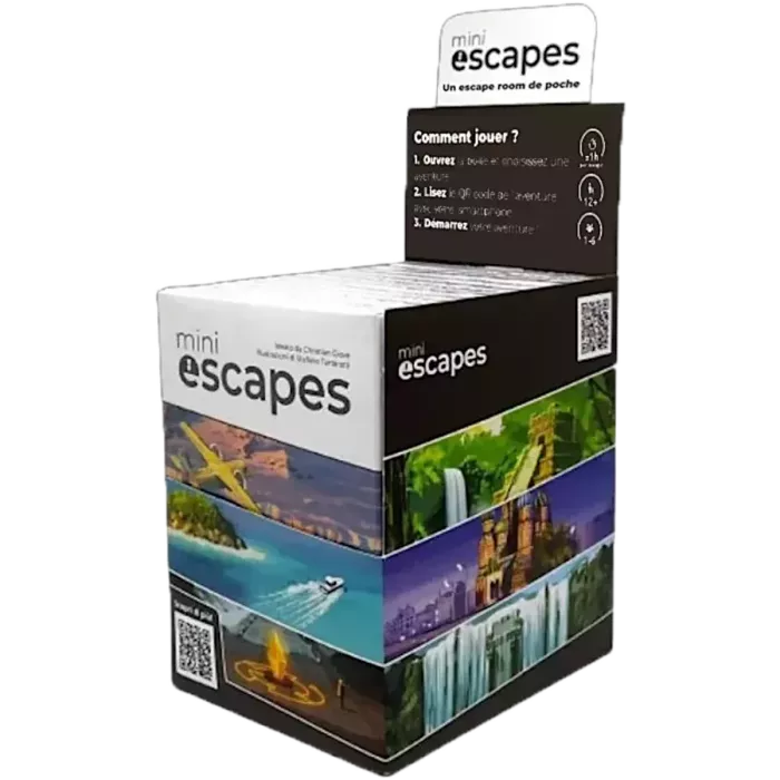 Présentoir De 10 Mini Escape - Saison 1
