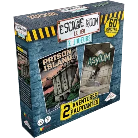 Escape Room Le Jeu 2 Joueurs - Prison Island - Asylum