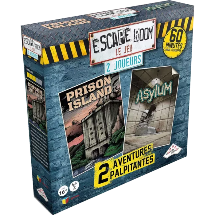Escape Room Le Jeu 2 Joueurs - Prison Island - Asylum